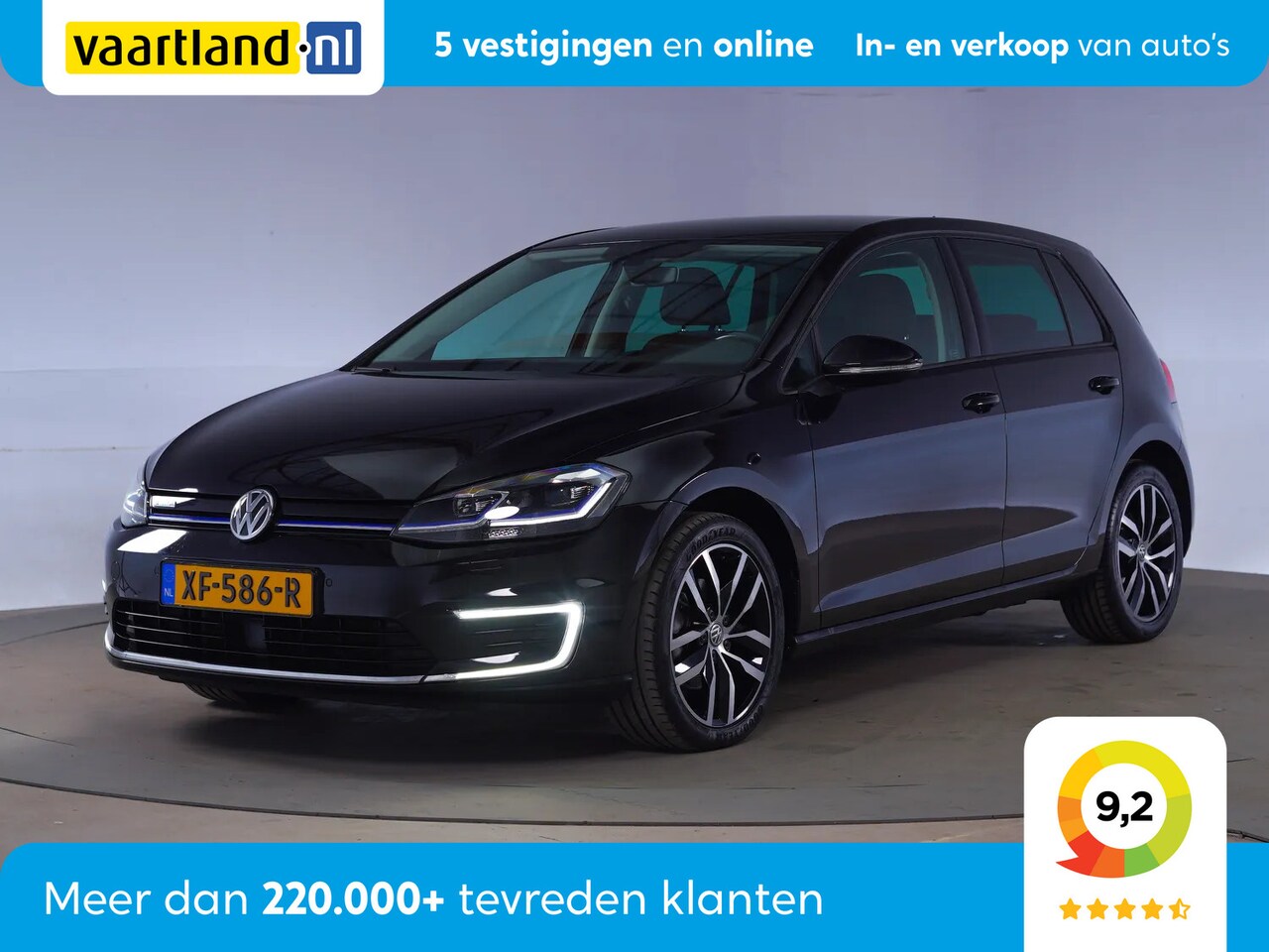 Volkswagen e-Golf - e-Golf [ Warmtepomp Virtual cockpit LED Navi ] - AutoWereld.nl