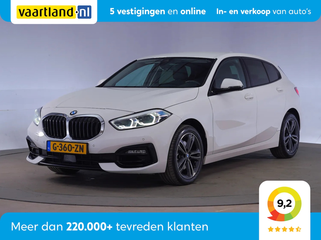 BMW 1-serie - 118i Sportline Aut. [ Navi.prof Full LED Sportstoelen Live-cockpit ] - AutoWereld.nl