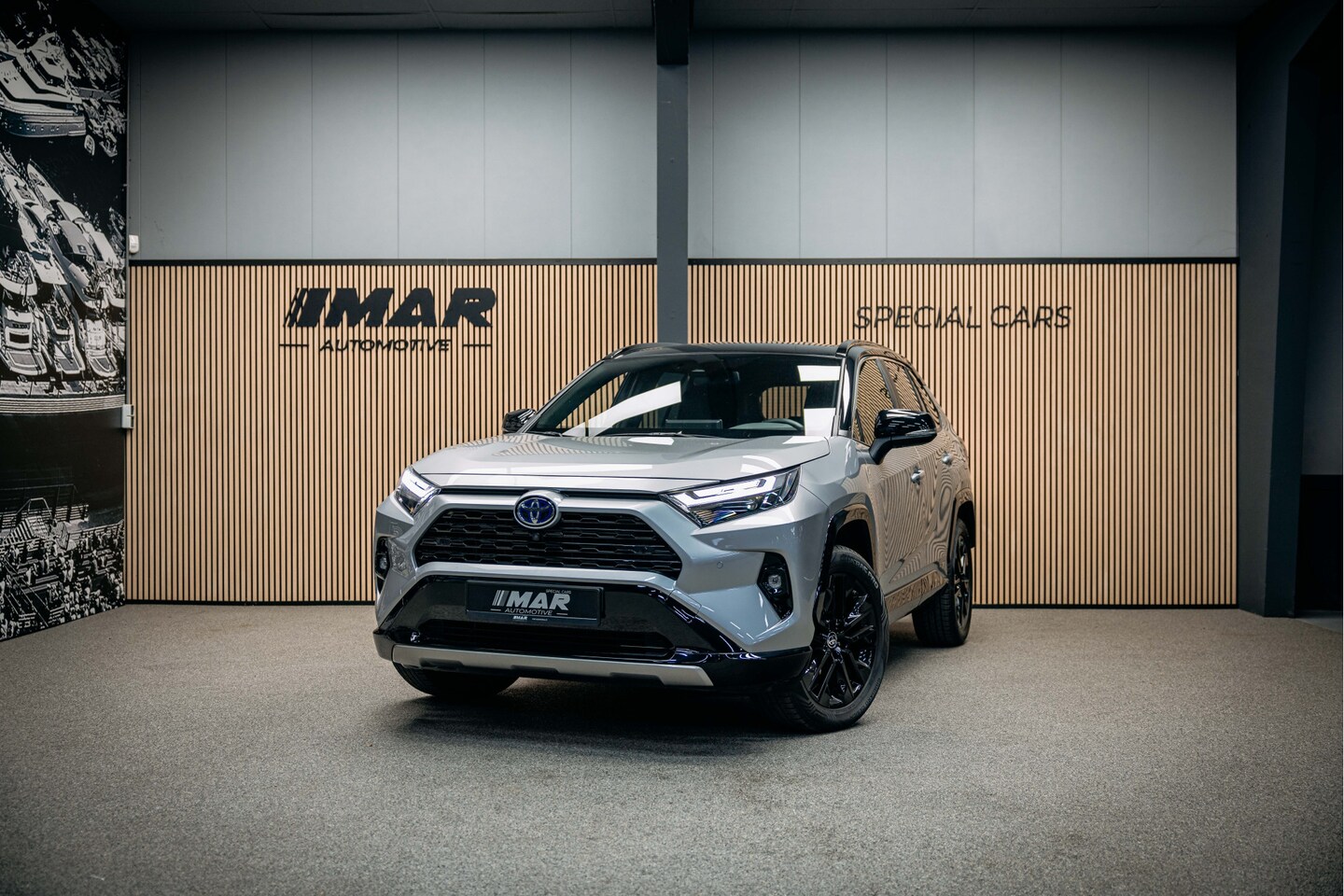 Toyota RAV4 - 2.5 Hybrid Dynamic Vol uitgvoerde in nieuwstaat verkerende RAV Bi tone - AutoWereld.nl