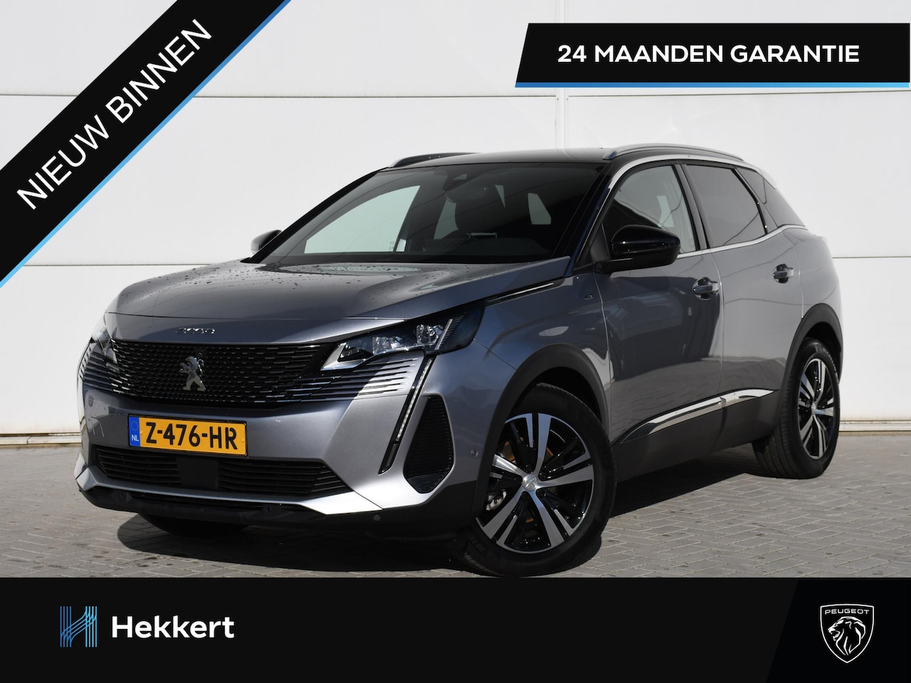 Peugeot 3008 - GT 1.2 Hybrid 136pk Automaat 360° CAMERA | 18''LM | DAB | DODE HOE | KEYLESS | ADAPT. CRUI - AutoWereld.nl