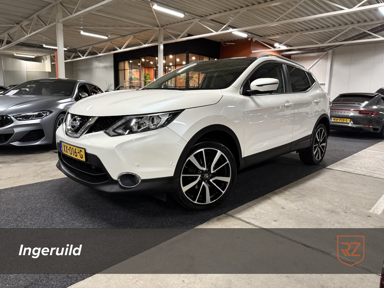 Nissan Qashqai - 1.5 dCi Tekna l Pano l 360° l Keyless l Leder l 19" - AutoWereld.nl