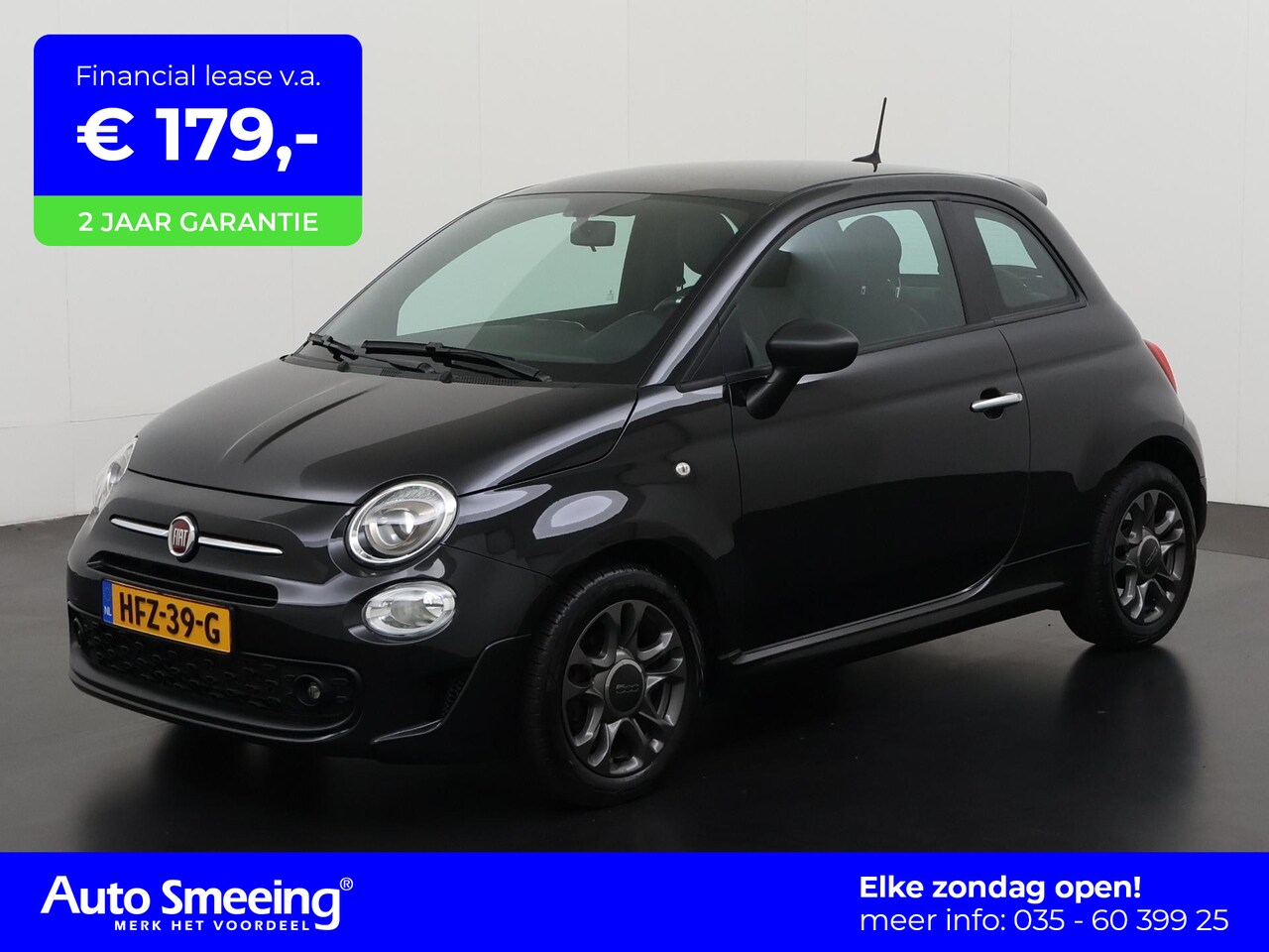 Fiat 500 - 1.0 Hybrid Connect | Apple/Android Carplay | Lichtmetalen Velgen | Zondag Open! - AutoWereld.nl