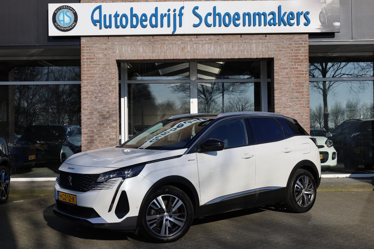 Peugeot 3008 - 1.6 HYbrid 180 Allure Pack Business TREKHAAK-AFN 360-CAMERA CARPLAY DAB SFEERVERLICHTING 1 - AutoWereld.nl