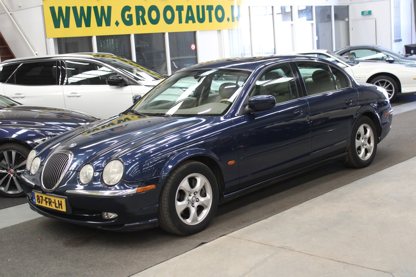 Jaguar S-type - 3.0 V6 Executive Automaat Airco, APK, Navi, Leder - AutoWereld.nl