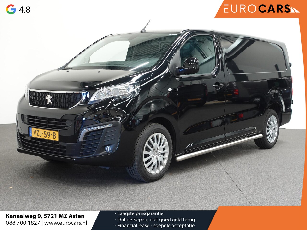 Peugeot Expert - 2.0 BlueHDI 145 L3 Automaat Airco Navigatie Cruise Control Trekhaak Carplay - AutoWereld.nl