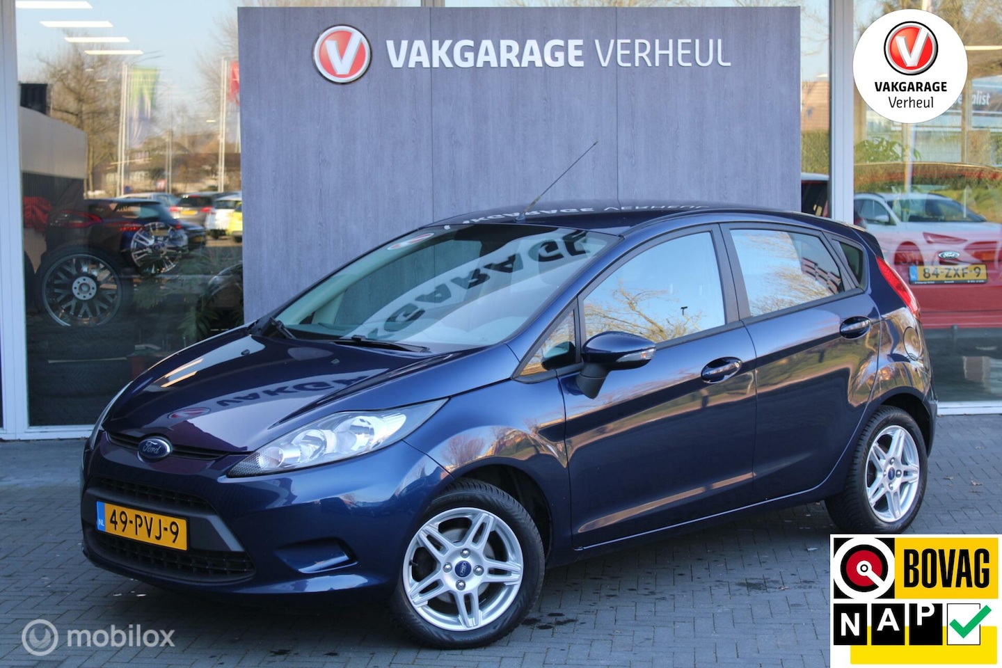 Ford Fiesta - 1.25 Limited|5Drs|Airco|Boekjes|Nap - AutoWereld.nl