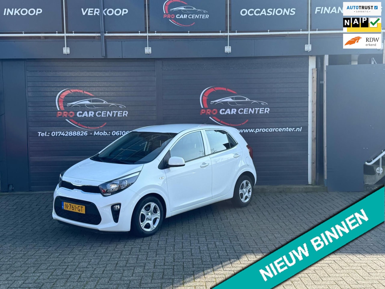 Kia Picanto - 1.0 DPi ComfortLine AIRCO|CRUISE|EL.RAMEN|NAP - AutoWereld.nl