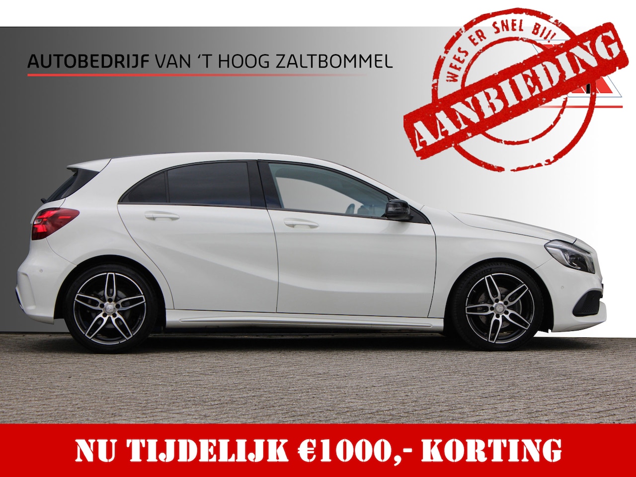 Mercedes-Benz A-klasse - 180 AUT7 AMG Night Edition Plus NL AUTO - AutoWereld.nl