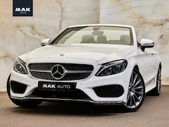 Mercedes-Benz C-klasse Cabrio - 300 AMG Line, 19'', Burmester, LED, keyless, sp.uitlaat, NP80k