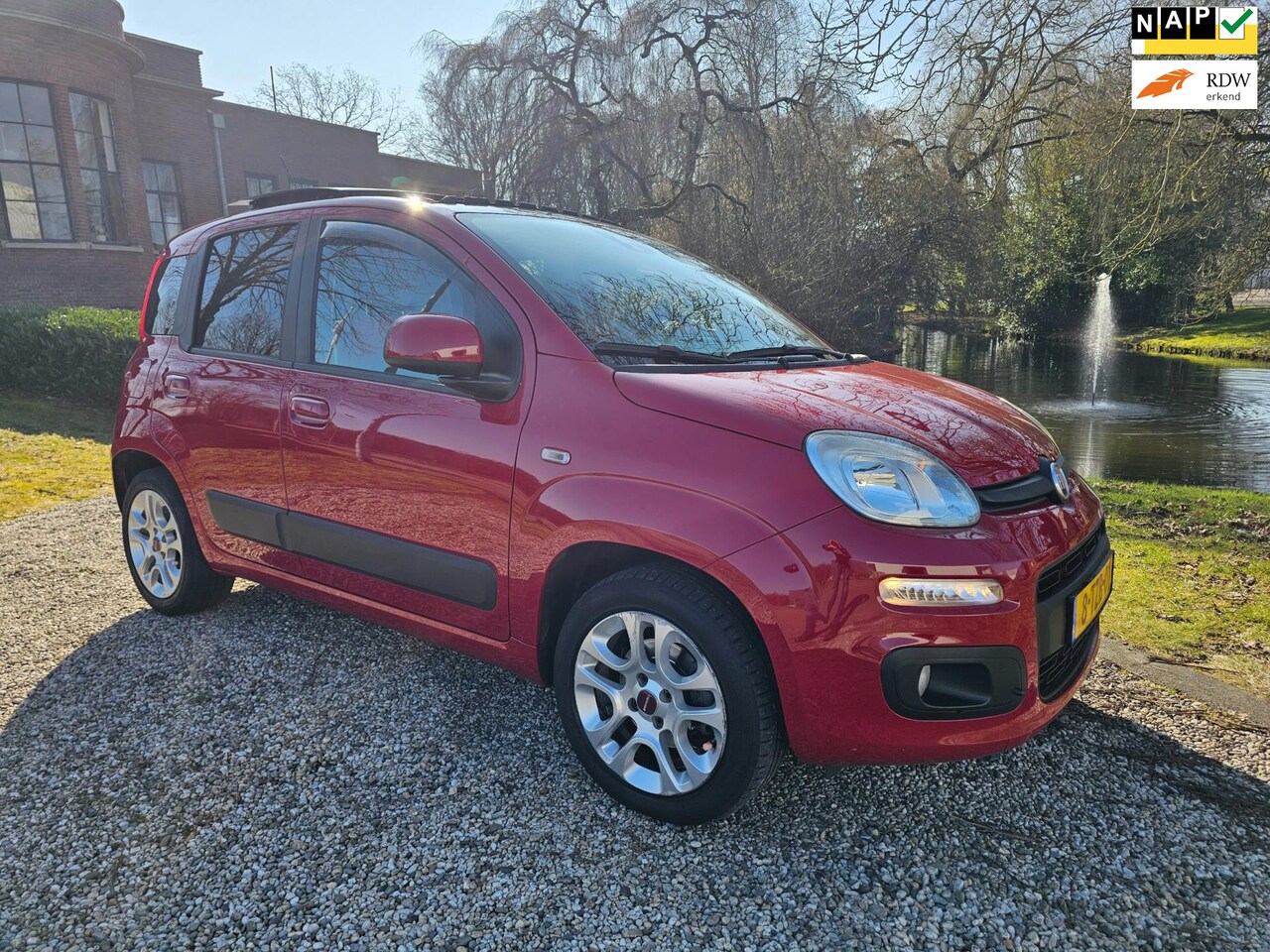 Fiat Panda - 0.9 TwinAir Lounge AUTOMAAT/airco/PANORAMA - AutoWereld.nl