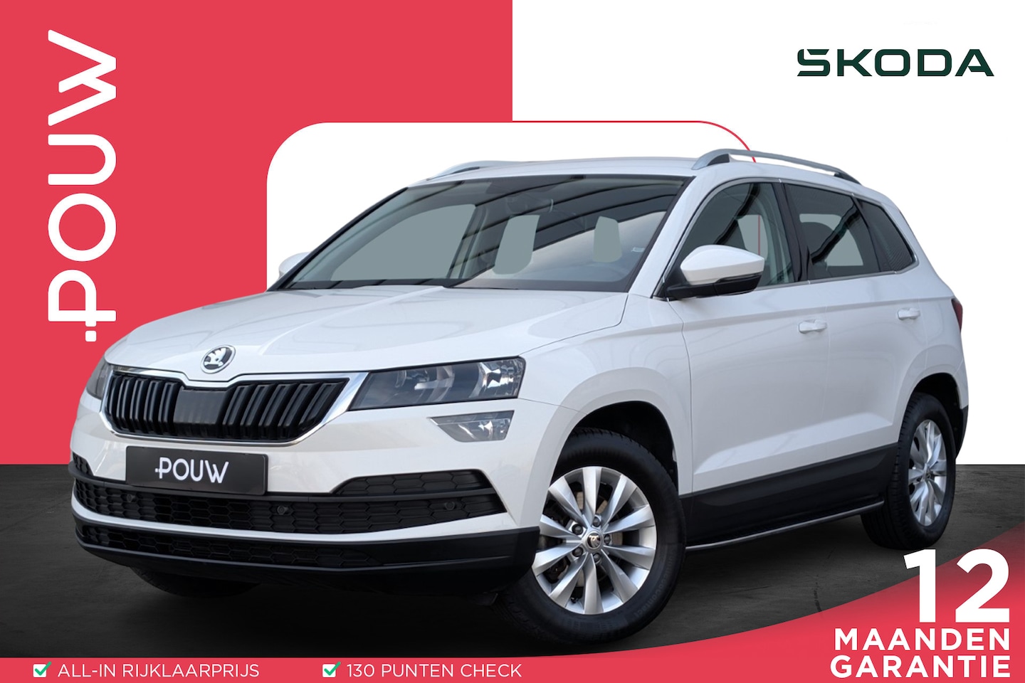 Skoda Karoq - 1.0 TSI 115pk DSG Clever Edition | Navigatie | PDC Voor & Achter | Smartlink - AutoWereld.nl