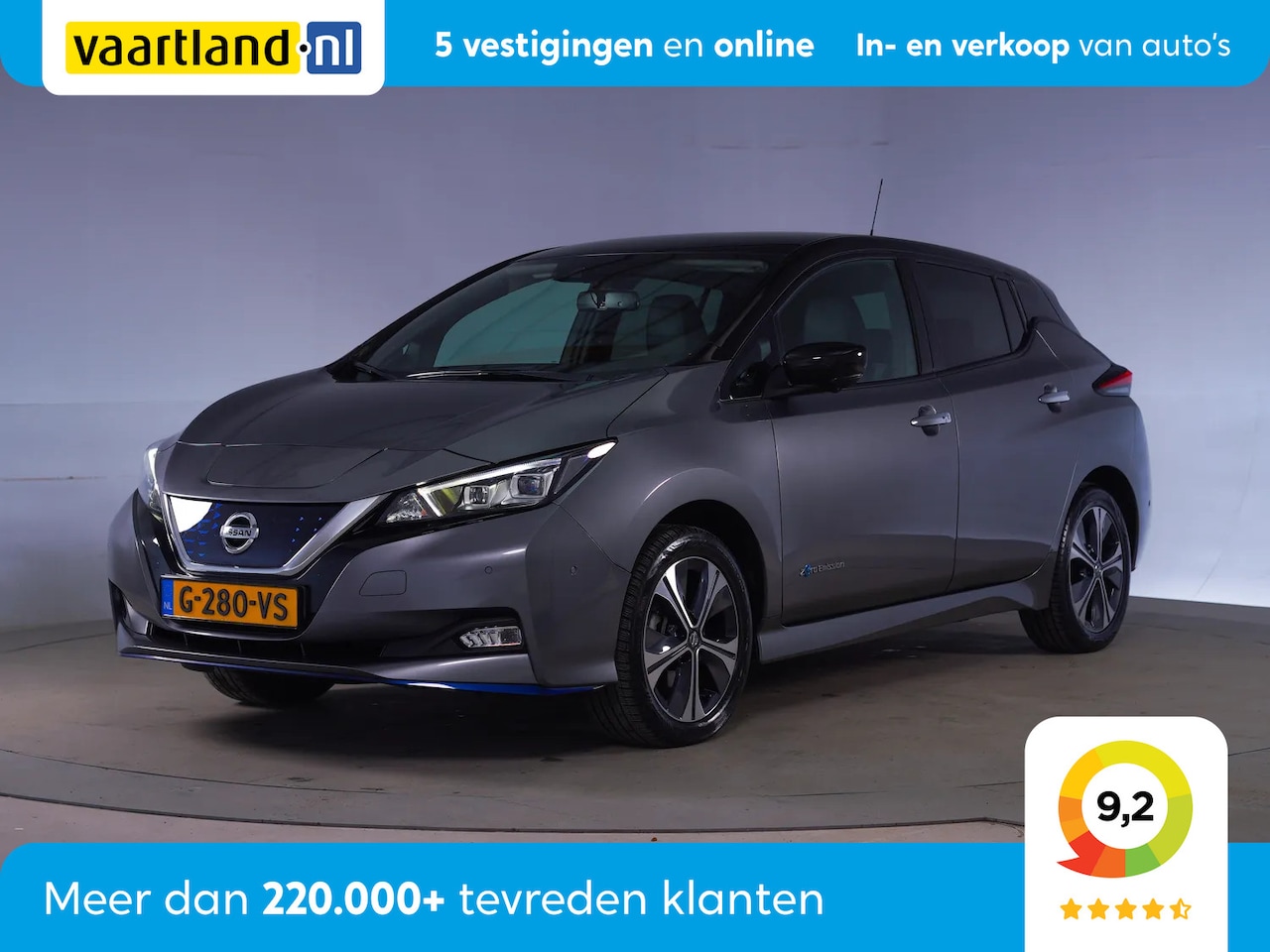 Nissan LEAF - e+ Tekna 62 kWh [ LED Leder Navi Camera ] - AutoWereld.nl