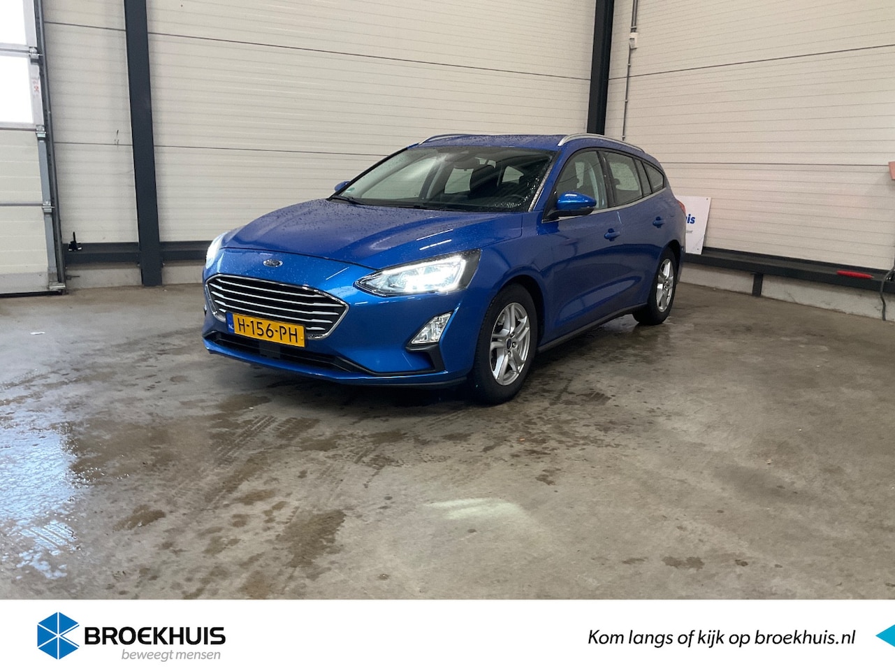 Ford Focus Wagon - 1.0 EcoBoost Trend Edition | 1e Eigenaar! | Navi By App | Airco | DAB | LED | Lichtmetalen - AutoWereld.nl