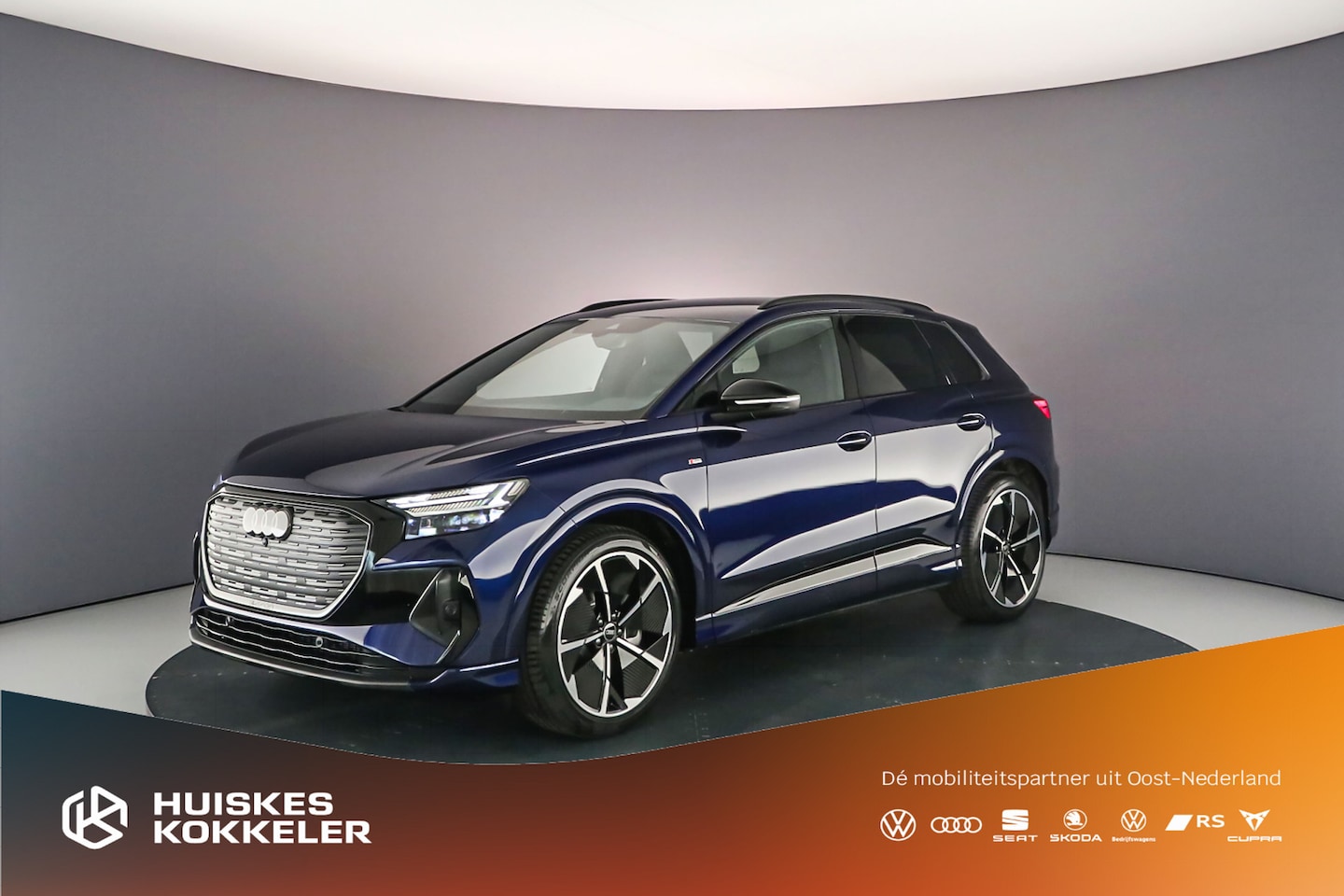 Audi Q4 e-tron - Q4 45 e-tron quattro 286 1AT S edition 45 e-tron 286pk S edition - AutoWereld.nl