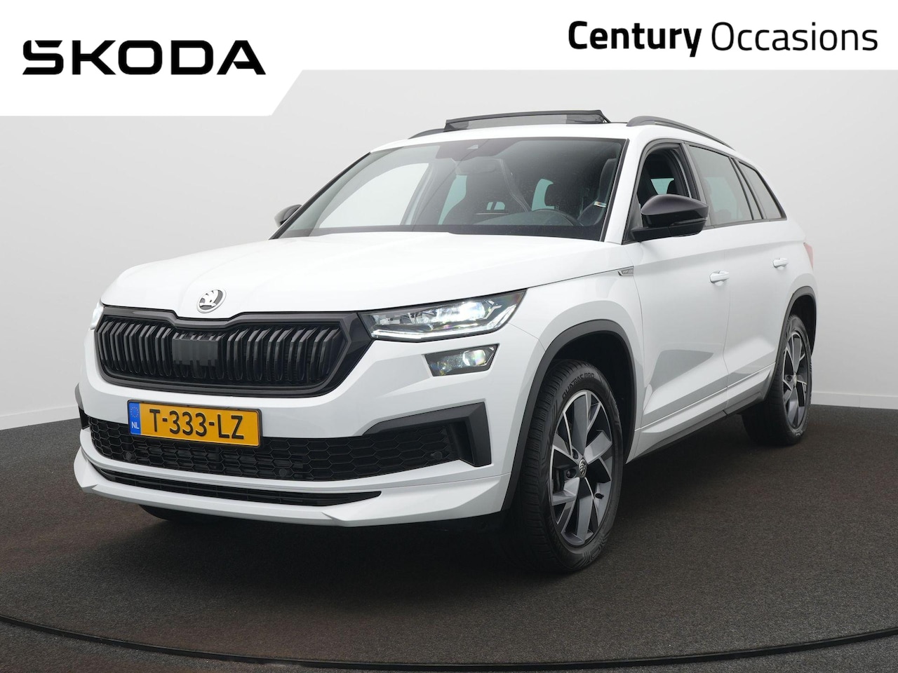 Skoda Kodiaq - 1.5 TSI Sportline Business 7p. / Elektr. Trekhaak / Acc / navi / Camera - AutoWereld.nl