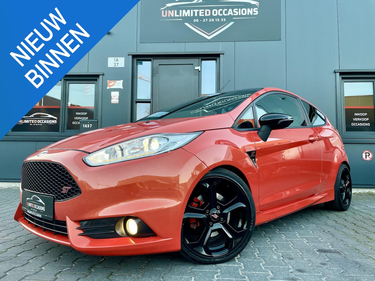 Ford Fiesta - 1.6 ST2 *MOLTEN ORANGE*EIBACH*220PK*RECARO* PUMASPEED! - AutoWereld.nl