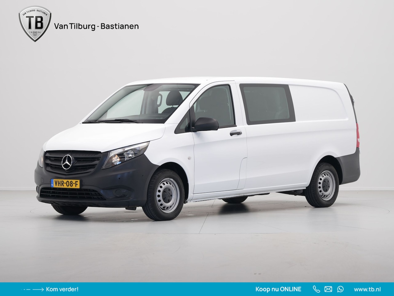 Mercedes-Benz Vito - 116 CDI Extra Lang DC Comfort Navigatie Camera Trekhaak Cruise - AutoWereld.nl