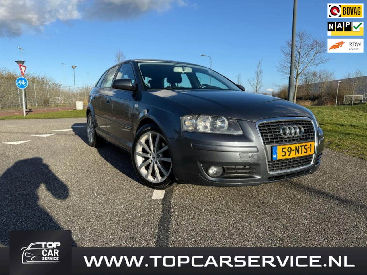 Audi A3 Sportback - 1.6 FSI Attraction 1.6 FSI Attraction,Trekhaak - AutoWereld.nl