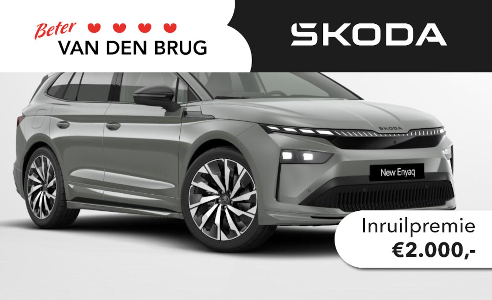 Skoda Enyaq iV - Sportline Elektromotor 210 kW / 286 PK SUV Elektri | Trekhaak | Panoramadak | Head up disp - AutoWereld.nl