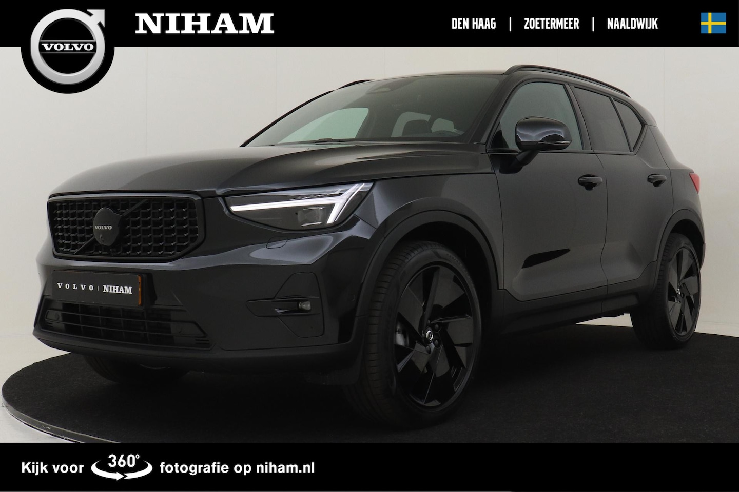 Volvo XC40 - B4 (M-HYBRID) PLUS BLACK EDITION -360°CAM|HARMAN/KARDON|ADAP.CRUISE|20" - AutoWereld.nl