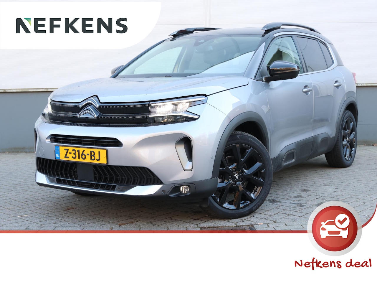 Citroën C5 Aircross - 136pk Hybrid ë-Series (1ste eig./Camera/Climate/Adapt.Cruise/TwoTone/19"LMV/FULL LED) - AutoWereld.nl