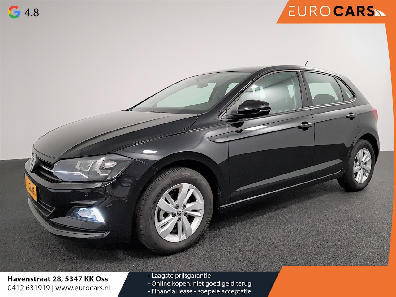 Volkswagen Polo - 1.0 TSI DSG Comfortline | Navigatie | Airco | Parkeer Sensoren | Stoelverwarming | Lichtme - AutoWereld.nl