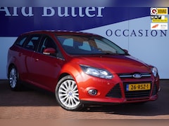 Ford Focus Wagon - 1.6 EcoBoost 150PK First Edition+helf-Leder+ecc+cruise+17"lmv = TOP AANBIEDING