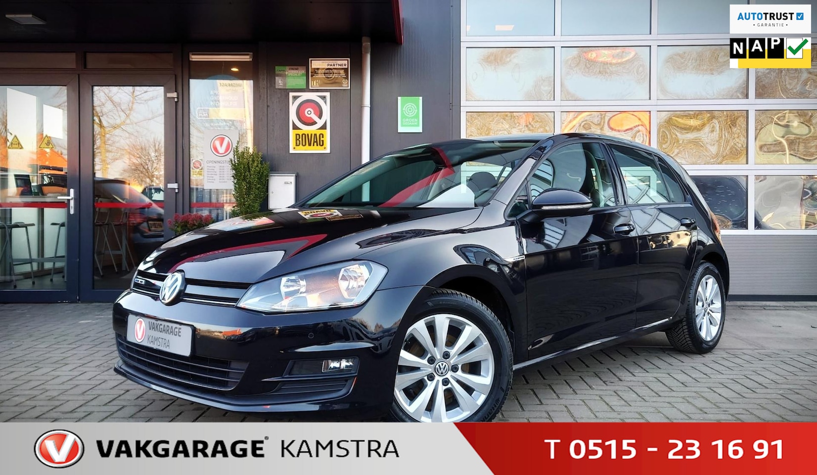 Volkswagen Golf - 1.0 TSI 5-deurs NAP/Navi/DAB+/Clima/Cruise - AutoWereld.nl