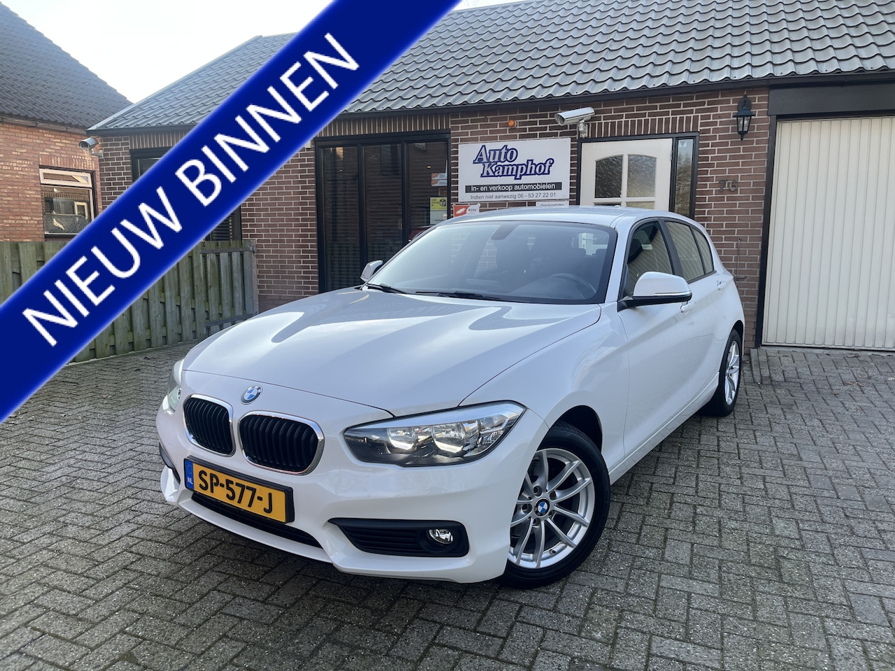 BMW 1-serie - 118i Corporate Lease Automaat LED Navi - AutoWereld.nl