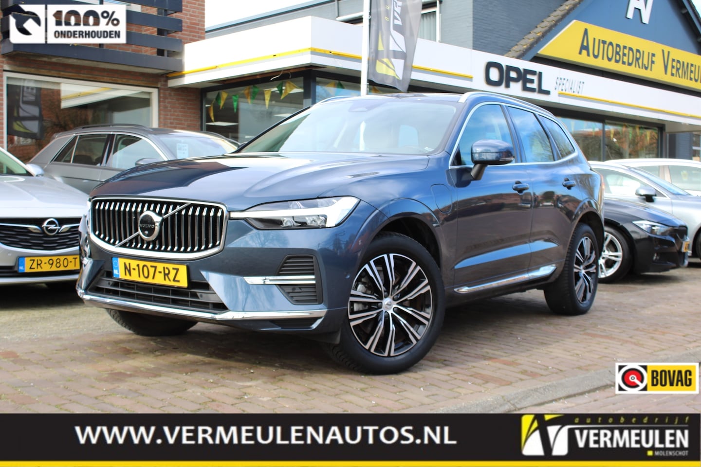 Volvo XC60 - 2.0 T8 Recharge 455PK AWD Geartronic Inscription + 19"/ Navi/ Clima/ Ad.Cruise/ Full-LED/ - AutoWereld.nl