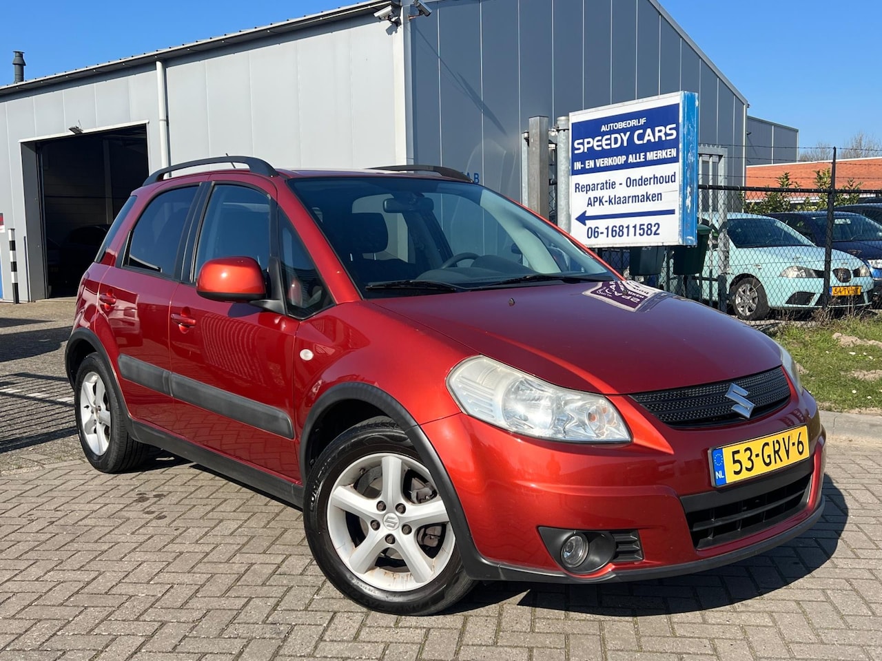 Suzuki SX4 - 1.6 Shogun 2008 Airco Navi 4X Elektr Ramen Trekhaak - AutoWereld.nl