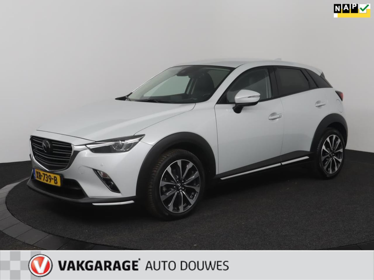 Mazda CX-3 - 2.0 SkyActiv-G 120 GT-M | NAP | Adaptive Cruise | Head-up display | Carplay | Stoel- & Stu - AutoWereld.nl