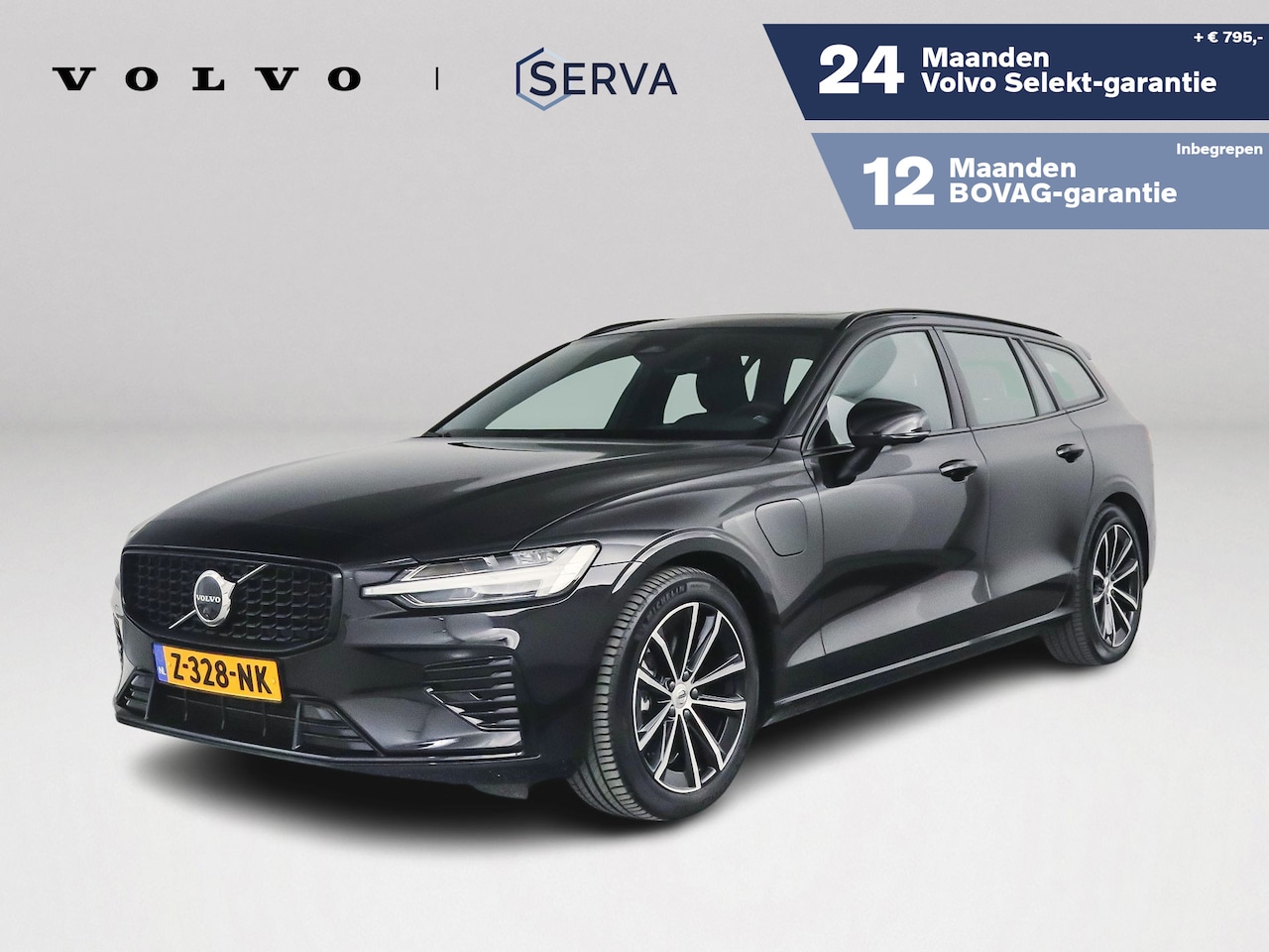 Volvo V60 - T6 Aut. Plug-in hybrid AWD Plus Dark | 360º camera | Harman Kardon | Trekhaak | Panoramada - AutoWereld.nl