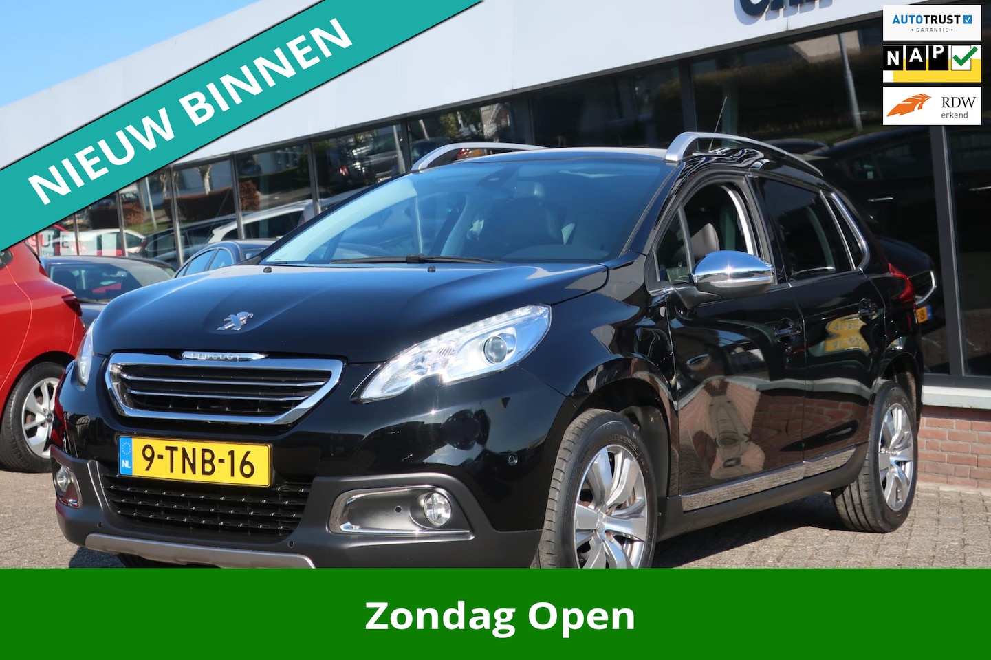 Peugeot 2008 - 1.2 VTi Allure Pack Premium Plus LED_PANO_ECC_PDC V+A_LMV. - AutoWereld.nl