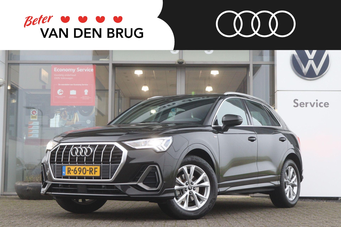 Audi Q3 - 35 TFSI 150 pk S edition | Navigatie | Zwenkbare Trekhaak | LED | Camera | PDC | Cruise | - AutoWereld.nl