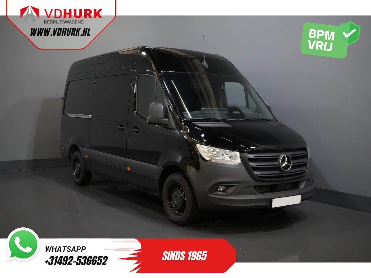 Mercedes-Benz Sprinter - 319 Aut. L2H2 BPM VRIJ/ 3.5t Trekverm./ Carplay/ Camera/ Cruise/ Gev. Stoel/ Trekhaak - AutoWereld.nl