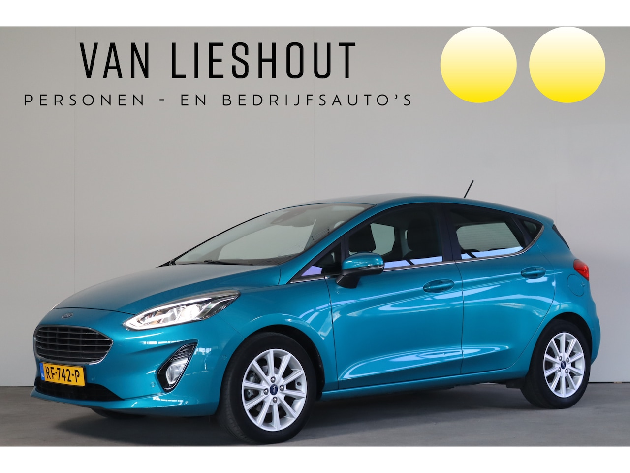 Ford Fiesta - 1.0 EcoBoost Titanium NL-Auto!! B&O I Adap.Cruise I Camera - AutoWereld.nl