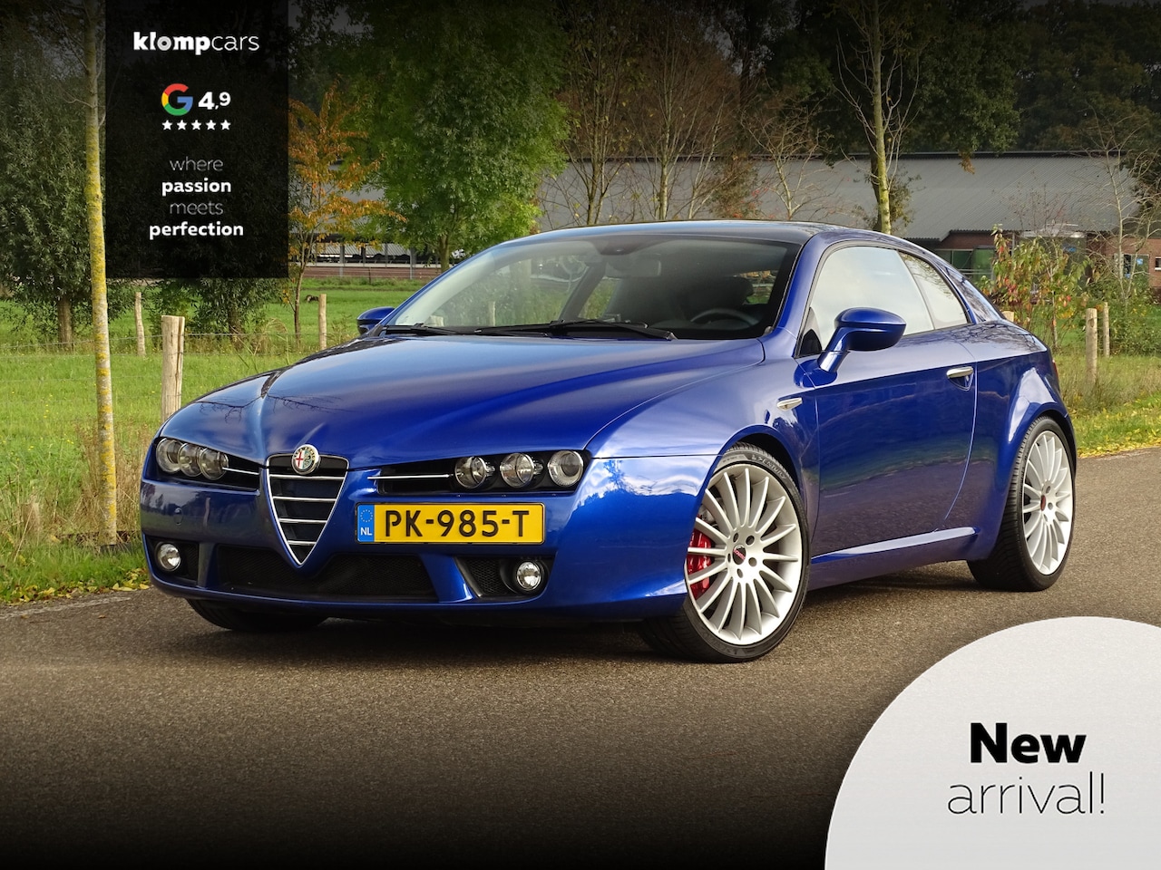 Alfa Romeo Brera - 3.2 JTS Q4 Youngtimer! | Bose | Novitec | Verlaagd | Misano Blu - AutoWereld.nl