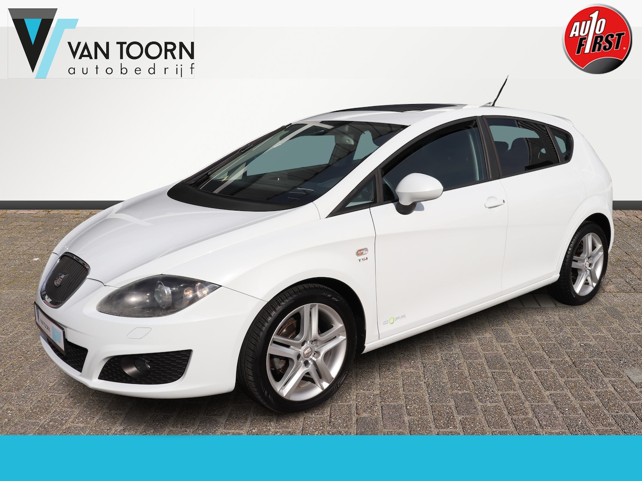 Seat Leon - 1.2 TSI Ecomotive Businessline COPA. Leder interieur, schuifdak, nette auto! - AutoWereld.nl