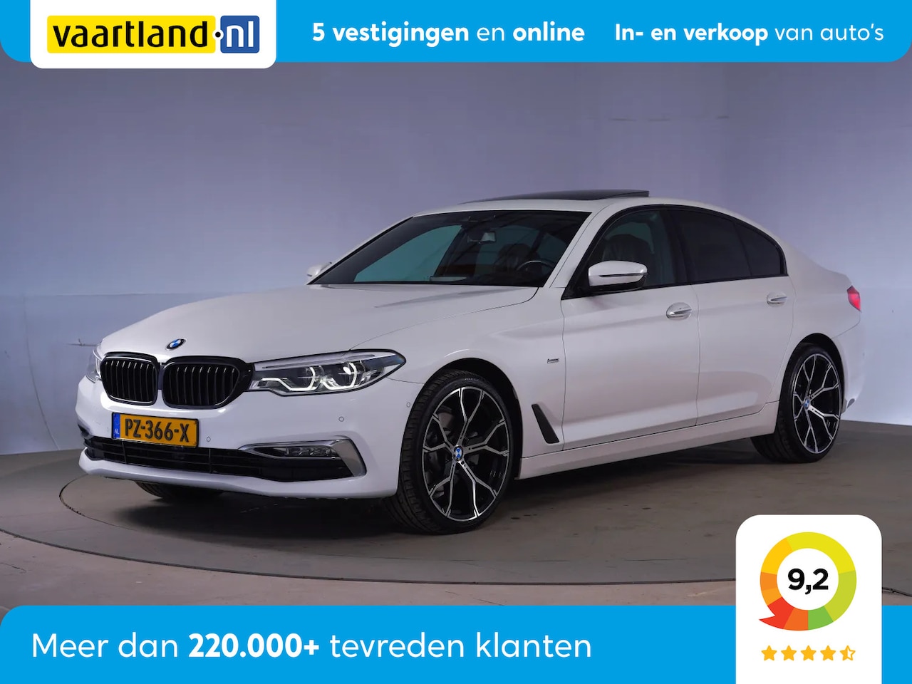 BMW 5-serie - 520d High Exe [ Cruise Control Airco Climate control ] - AutoWereld.nl