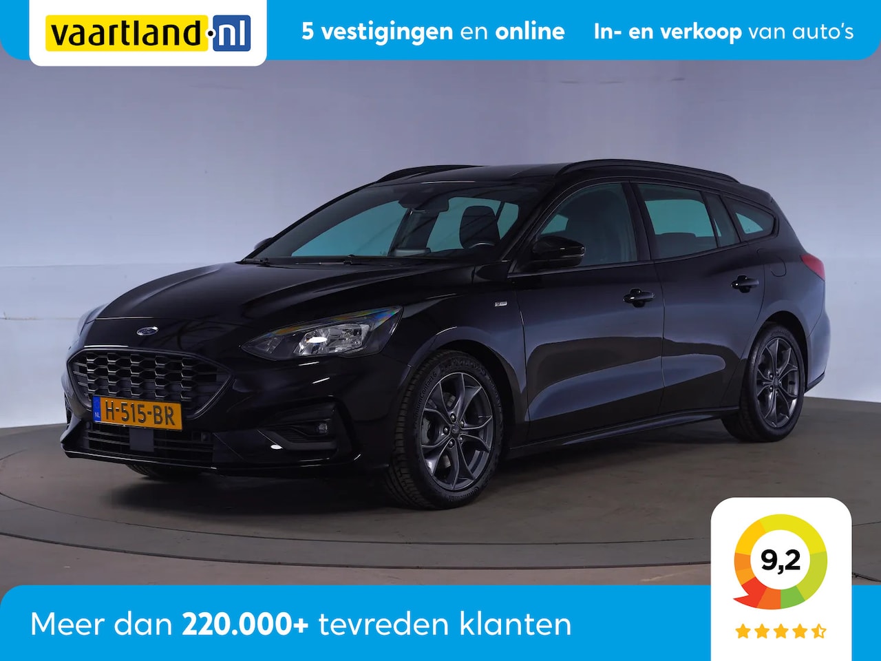 Ford Focus Wagon - 1.0 EcoBoost 125pk ST-Line Business [ LED Navi Trekhaak ] - AutoWereld.nl