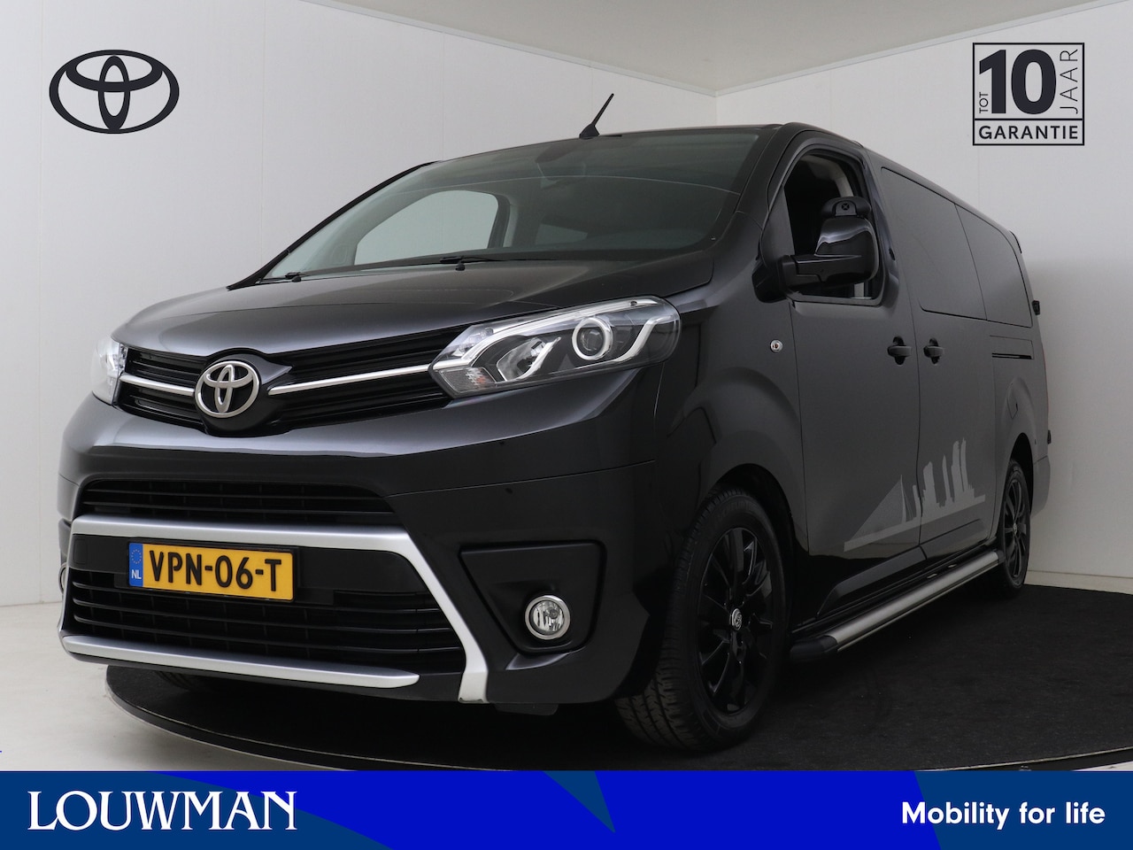 Toyota ProAce Worker - Dubbele Cabine 2.0 D-4D Black Line DC I Navigatie I Airco I Camera I Cruise Control I Trek - AutoWereld.nl