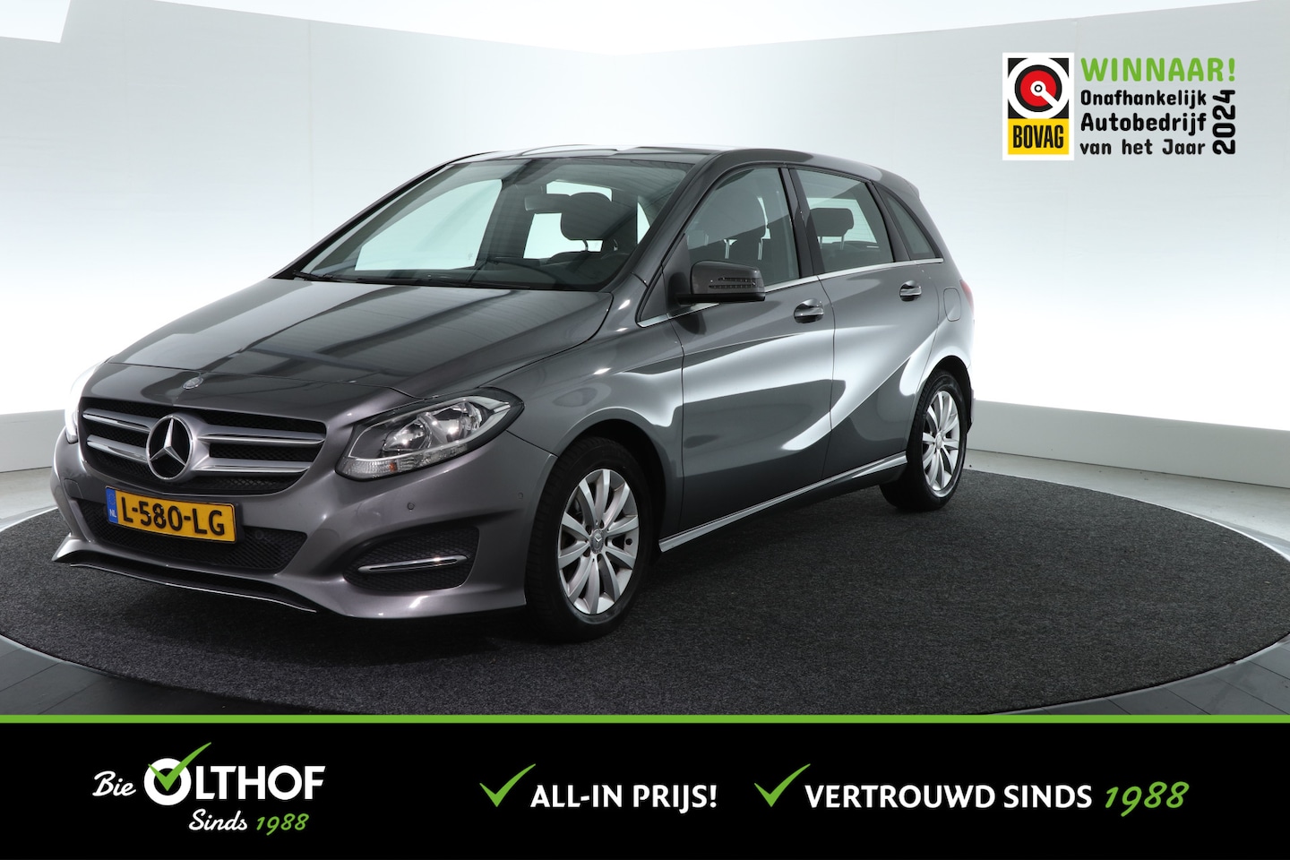 Mercedes-Benz B-klasse - 180 Ambition | AFN. TREKHAAK | STOELVERW. | CLIMA | - AutoWereld.nl