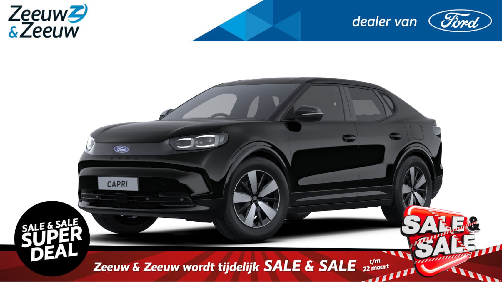 Ford Capri - Ext Range AWD 79 kWh | Verwachte Levertijd 3 Weken | Prijs inclusief 2400 euro Ford Voorde - AutoWereld.nl