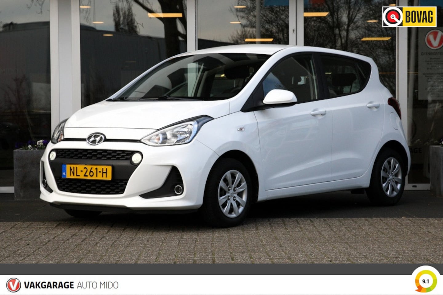 Hyundai i10 - 1.0i Go! 2017 -Navigatie- NLD auto - AutoWereld.nl