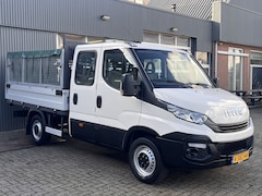 Iveco Daily - 35S12D 2.3 345 6 persoons 3500kg trekgewicht Airco Euro 6 Pick-up Open laadbak Bakwagen 1e