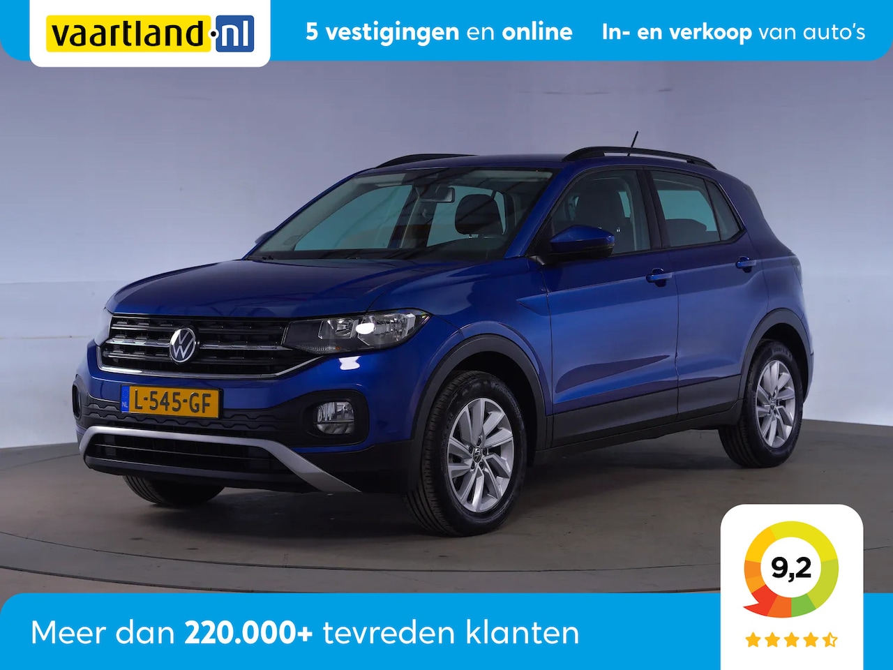 Volkswagen T-Cross - 1.0 TSI Life [ Carplay Adaptive cruise Nav VW ] - AutoWereld.nl