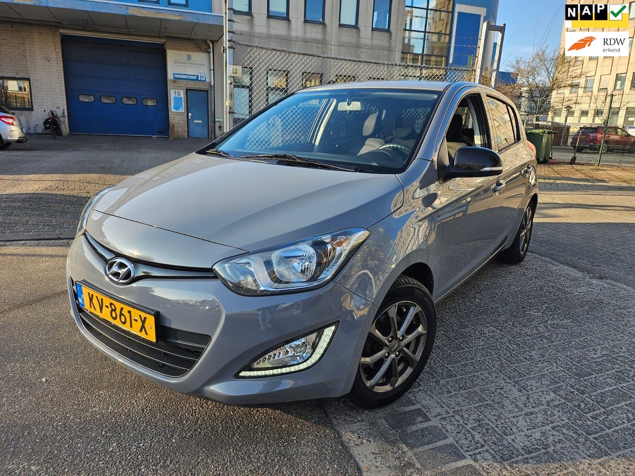 Hyundai i20 - 1.2 HP i-Motion Comfort* 81013 km origineel* Airco* 5drs* - AutoWereld.nl