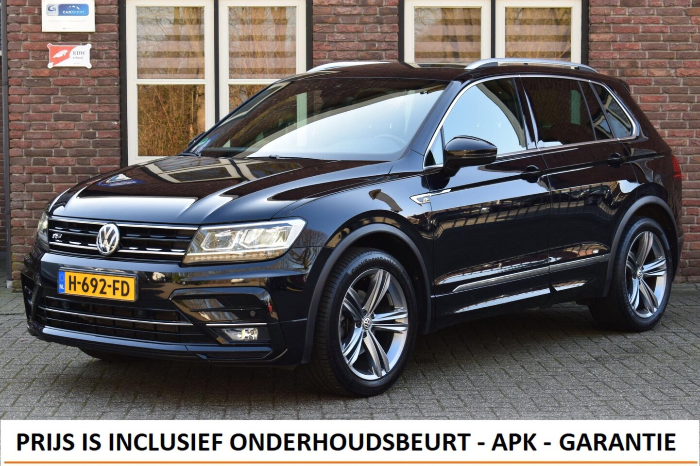 Volkswagen Tiguan - 1.5 TSI DSG Aut. R Line Trekhaak | Virtueel cockpit | App Connect - AutoWereld.nl