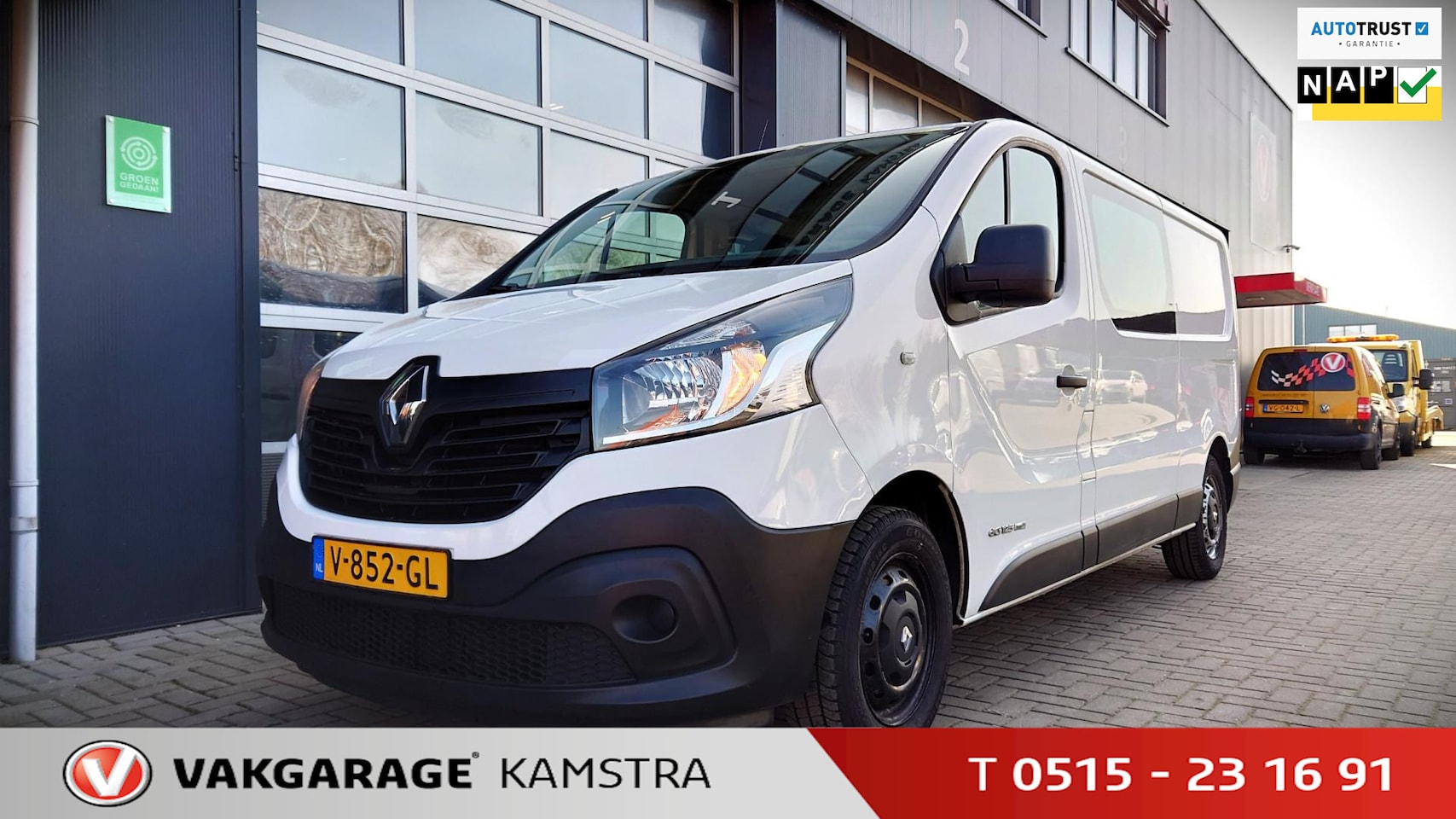 Renault Trafic - 1.6 dCi T29 L2H1 Comf.Energy NAP Airco/Cruise - AutoWereld.nl